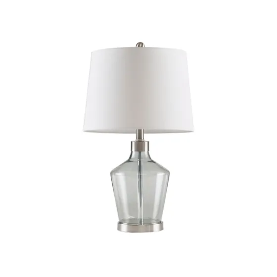 Gray Glass Bold Table Lamps, Set Of 2-Kirkland's Home Cheap