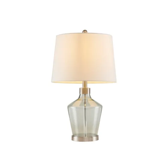 Gray Glass Bold Table Lamps, Set Of 2-Kirkland's Home Cheap