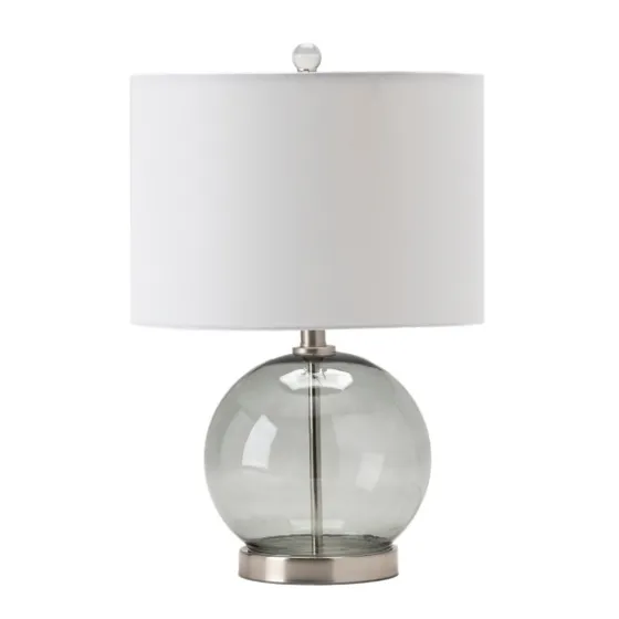 Gray Glass Globe Table Lamp-Kirkland's Home Best