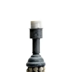 Gray Iron And Rattan Beaded Table Lamp-Kirkland's Home Outlet