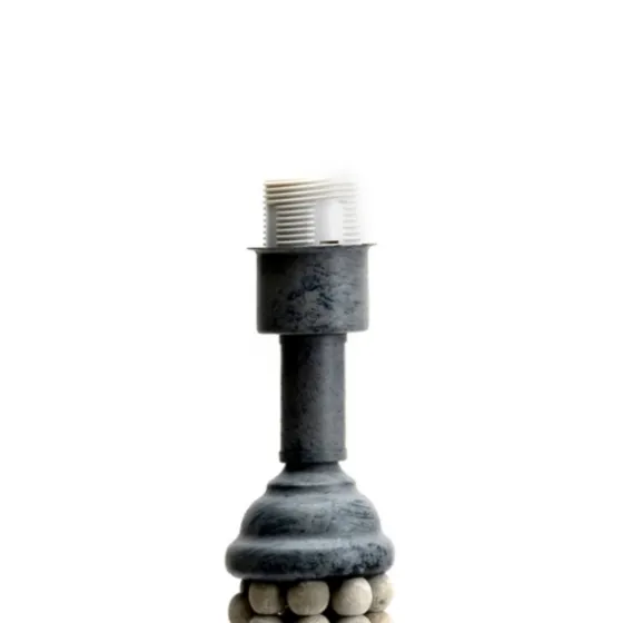 Gray Iron And Rattan Beaded Table Lamp-Kirkland's Home Outlet