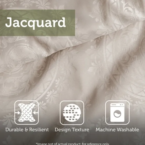 Gray Jacquard Motif 4-Pc. Queen Coverlet Set-Kirkland's Home Shop