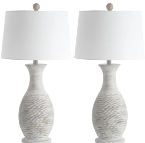 Gray Jug Base Table Lamps, Set Of 2-Kirkland's Home Best Sale