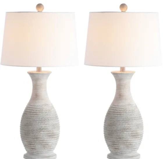 Gray Jug Base Table Lamps, Set Of 2-Kirkland's Home Best Sale