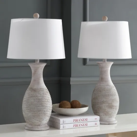 Gray Jug Base Table Lamps, Set Of 2-Kirkland's Home Best Sale