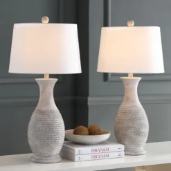 Gray Jug Base Table Lamps, Set Of 2-Kirkland's Home Best Sale