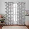 Gray Kenzie Curtain Panel Set, 96 In-Kirkland's Home Discount
