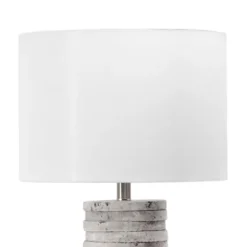 Gray Layered Cylinder Table Lamp-Kirkland's Home Online