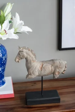 Gray Legless Horse Statue-Kirkland's Home Clearance