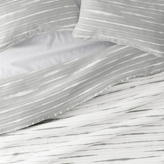 Gray Linear Reversible 2-Pc. Twin Quilt Set-Kirkland's Home Discount