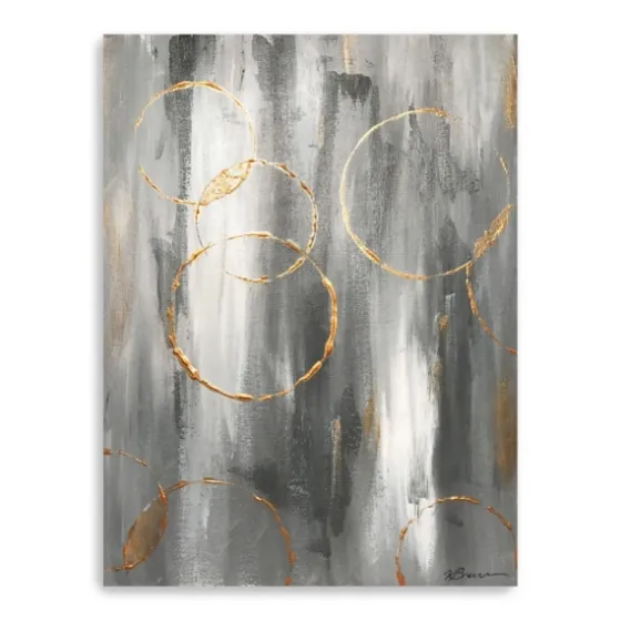 Gray Matter Abstract Canvas Art Print-Kirkland's Home New