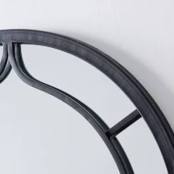 Gray Metal Arched Mirror-Kirkland's Home Store