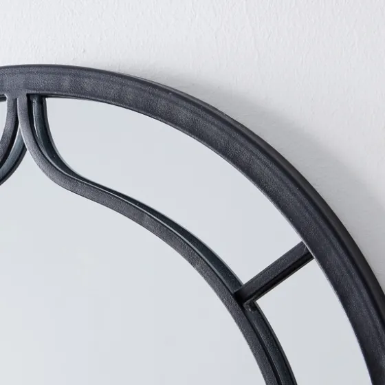 Gray Metal Arched Mirror-Kirkland's Home Store