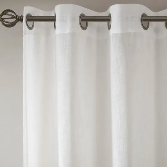 Gray Modern Stripes Curtain Panel, 84 In.-Kirkland's Home Flash Sale