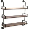 Gray Modern Triple Rack Wall Shelf-Kirkland's Home Cheap