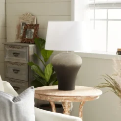Gray Ombre Ceramic Table Lamp-Kirkland's Home Cheap