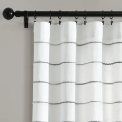 Gray Ombre Stripe Curtain Panel Set, 84 In.-Kirkland's Home Cheap