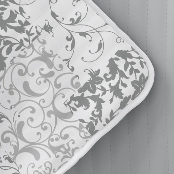 Gray Patchwork Reversible 3-Pc. King Quilt Set-Kirkland's Home Flash Sale