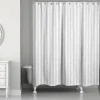Gray Petal Lines Shower Curtain-Kirkland's Home New