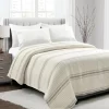 Gray Pick Stitch Stripe King Quilt-Kirkland's Home Discount