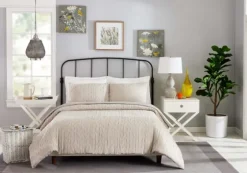 Gray Raised Chevron 3-Pc. King Duvet Set-Kirkland's Home Online