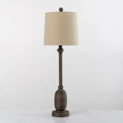 Gray Resin Base Buffet Lamp-Kirkland's Home Discount