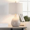 Gray Ribbed Ceramic Table Lamp-Kirkland's Home Hot