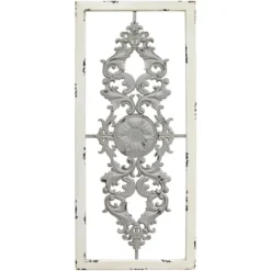 Gray Scroll Panel Plaque-Kirkland's Home Sale