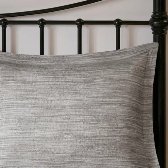 Gray Seersucker 7-Pc. King Comforter Set-Kirkland's Home Shop