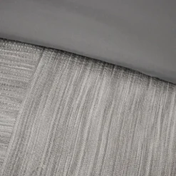 Gray Seersucker 7-Pc. King Comforter Set-Kirkland's Home Shop