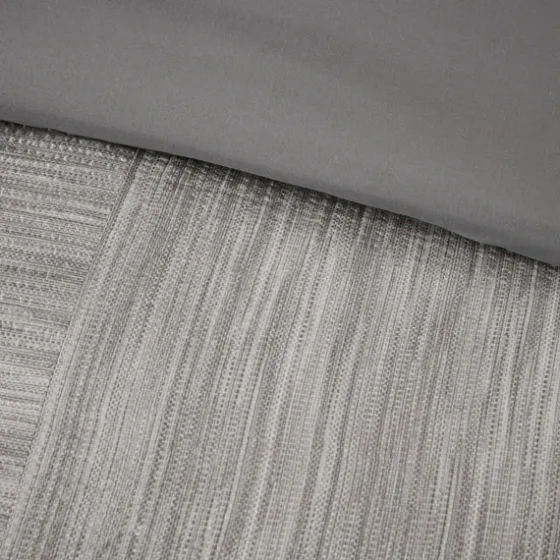 Gray Seersucker 7-Pc. King Comforter Set-Kirkland's Home Shop