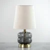 Gray Smoked Glass Table Lamp-Kirkland's Home Store