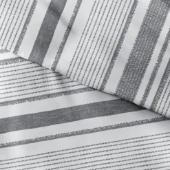 Gray Soft Striped 3-Pc. Queen Duvet Cover Set-Kirkland's Home Shop