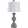Gray Textured Spindle Table Lamp-Kirkland's Home Shop