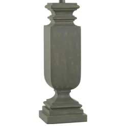 Gray Traditional Rectangular Table Lamp-Kirkland's Home Outlet