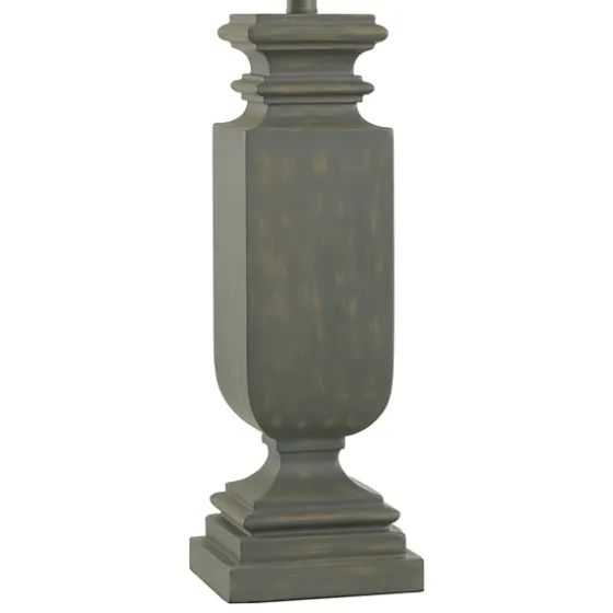 Gray Traditional Rectangular Table Lamp-Kirkland's Home Outlet
