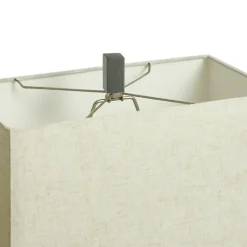 Gray Traditional Rectangular Table Lamp-Kirkland's Home Outlet