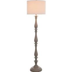 Gray Traditional Spindle Floor Lamp-Kirkland's Home Online