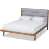 Gray Tufted Headboard Queen Platform Bed-Kirkland's Home Best Sale