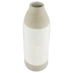 Gray Two Tone Stoneware Coastal Vase-Kirkland's Home Flash Sale