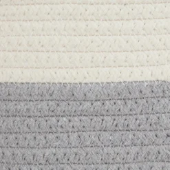 Gray Two-Tone Rope Cat Ear Basket-Kirkland's Home Sale