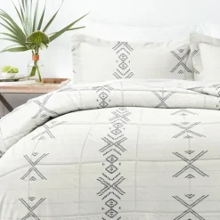 Gray Urban Stitch King 3-Pc. Comforter Set-Kirkland's Home Best