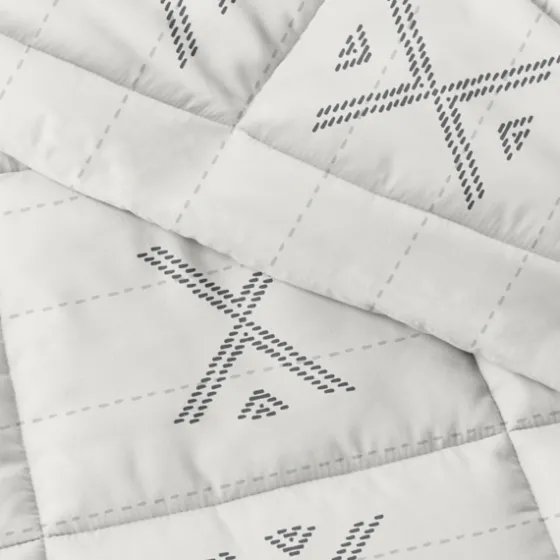 Gray Urban Stitch King 3-Pc. Comforter Set-Kirkland's Home Best