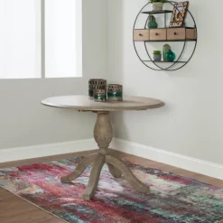 Gray Wash Drop Leaf Dining Table-Kirkland's Home Hot