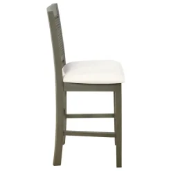 Gray Wilbur Cane Back Counter Stools, Set Of 2-Kirkland's Home Sale