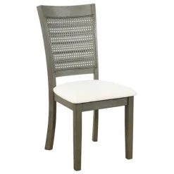Gray Wilbur Cane Back Dining Chairs, Set Of 2-Kirkland's Home Online