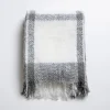 Gray Windowpane Faux Mohair Throw-Kirkland's Home Hot