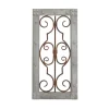 Gray Wood Traditional Scroll Wall Plaque-Kirkland's Home Discount