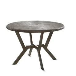Gray Wood Upholstered 5-Pc. Dining Set-Kirkland's Home Online
