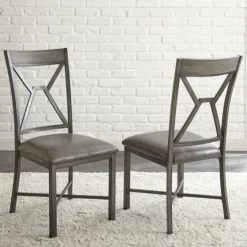 Gray Wood Upholstered 5-Pc. Dining Set-Kirkland's Home Online